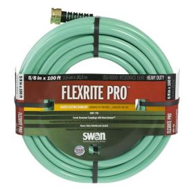 Swan FlexritePROÂ® Heavy Duty Professional Garden Hose, Green