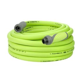 FlexzillaÂ® SwivelGripÂ® Garden Hose, 5/8" x 50', 3/4" - 11 1/2 GHT Fittings, ZillaGreenâ„¢