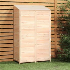 Garden Shed 40.2"x20.5"x68.7" Solid Wood Fir