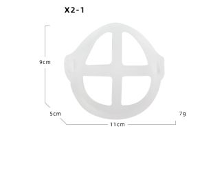 Three-dimensional disposable protective tool (Option: X2 1-1pc)